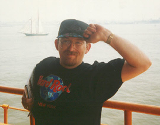 1996.06 In New York City on the Staten Island Ferry