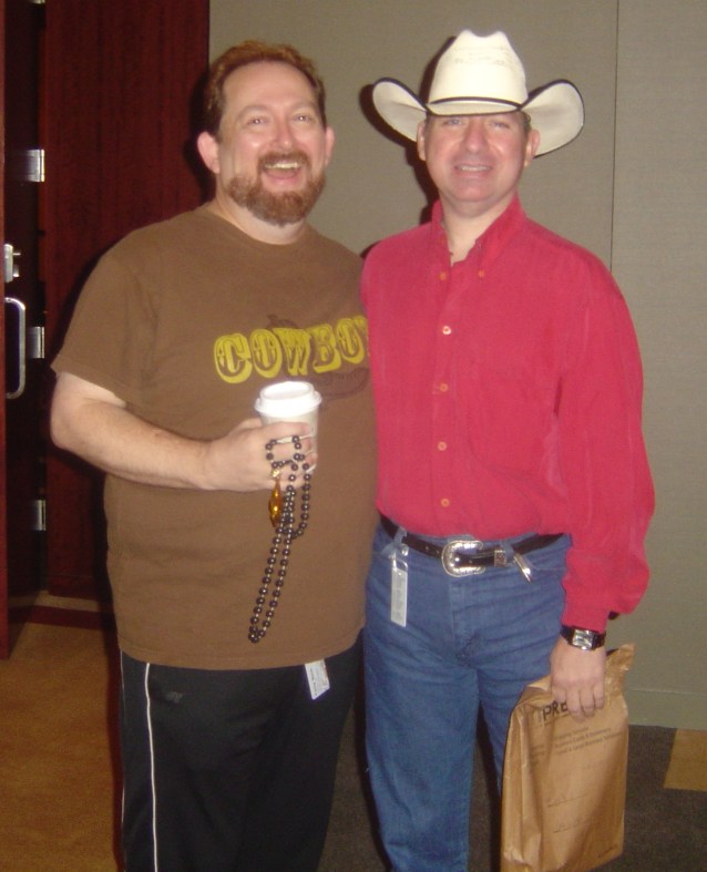 2011.05 IAGLCWDC Annual - Philadelphia Early Morning outside the ballroom with a friend