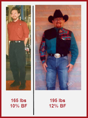 Back when I was fit and healthy and skinny