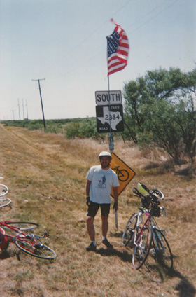 Me around mile 67-ish in the 1992 Hotter than Hell Bike Ride
