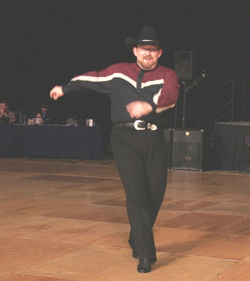 2005 - Line dancing at the UCWDC World Championships ©