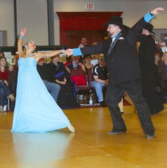 Natalja and I dancing ©