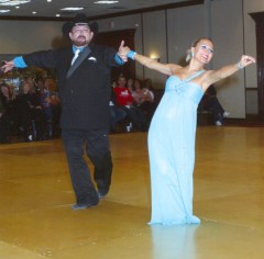 Natalja and I dancing ©