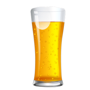 Beer in a Glass - Drawing (CC)