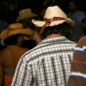 Cowboy Dancing at a club (CC)