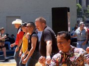 Line Dancers Outside (CC)