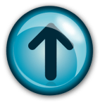 Up Arrow Round Blue (CC)