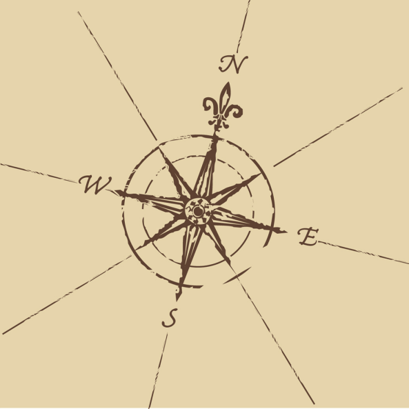 Compass Rose 02 (Microsoft Clip Art)