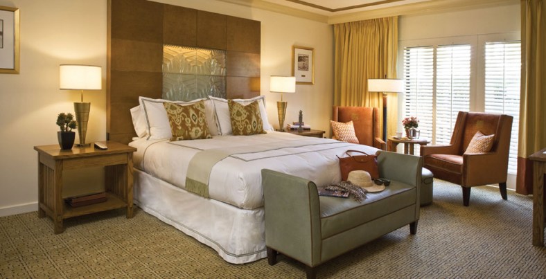 Arizona Biltmore Hotel, Phoenix AZ - The bedroom in our suite