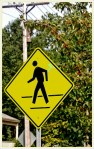 Pedestrian sign (CC)