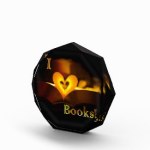 I Love Books - I Heart Books Paperweight