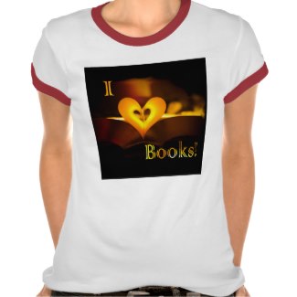 I Love Books - I Heart Books shirt