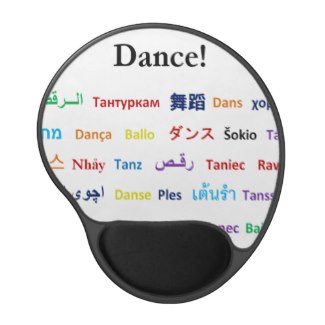 Language of Dance Gel Mouse Pad