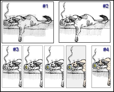 Storyline showing development of the design