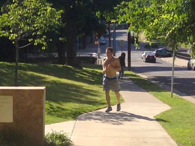10. Hmmmm... maybe this "exercise in the park" thing might have some good points.