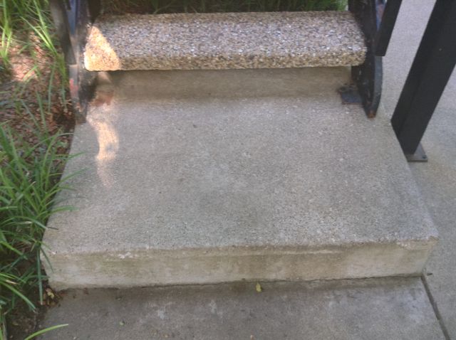 33. Oh goodie... un even stairs of varying heights!