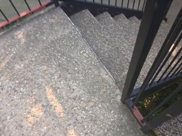 37. I'm halfway up on the landing