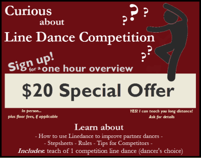 Curious About Line Dance Compeition?