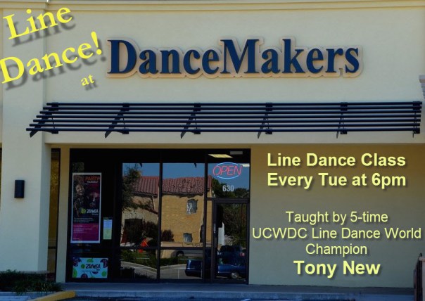 Line Dance at DanceMakers of Texas