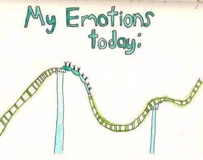 My Emotions Today - An emotional roller coaster